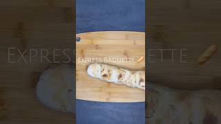 2 Stunden Baguette selber machen 🥖 baguette diy rezepteideen backen schnellerezepte [upl. by Basia]