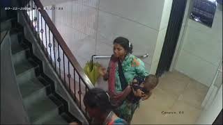 Thief in Thane caught on CCTV in Naupada at Saraswati Niwas [upl. by Tom]