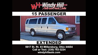 SOLD 2006 Ford E350 15 Passenger Running Boards [upl. by Keavy]