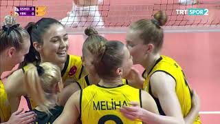 20192020 VVSL 21 Hafta Galatasaray HDI Sigorta  VakıfBank [upl. by Nnayelsel]