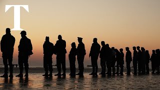 LIVE British ceremony marks DDay 80th anniversary in Normandy [upl. by Rehttam622]