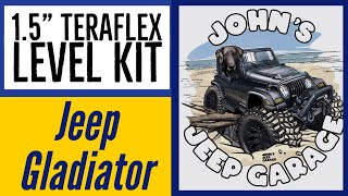 Gladiator JT 15quot Leveling Kit Easy Installation in Your Garage [upl. by Amando]