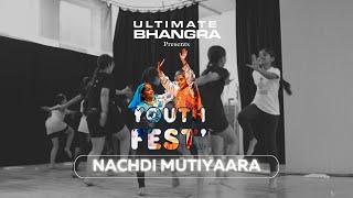 Team Nachdi Mutiyaara at Ultimate Bhangra Youth Fest 2024 [upl. by Nnaid]