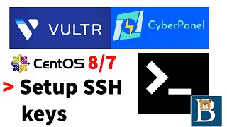 5 Setup SSH key authentication for Linux server  Cyberpanel Tutorial [upl. by Anaher201]