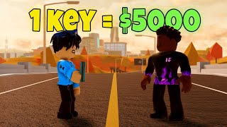 I Tried Selling Key Cards in Roblox Jailbreak [upl. by Egor]