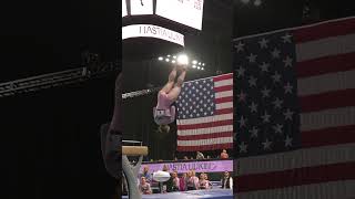 Adelle Speck Balance Beam Routine 2023 Nastia Liukin Cup Slow Motion shorts 2 [upl. by Hadeis]