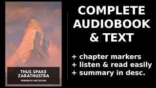 Thus Spake Zarathustra ❤️ By Friedrich Nietzsche FULL Audiobook [upl. by Dumas]