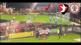 Cheltenham Town vs Accrington Stanley  Owen Evan’s helps Cheltenham to three points  Matchday vlog [upl. by Kinson764]