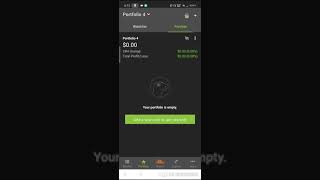 How to create portfolio in Coingecko mobile app Tagalog tutorial [upl. by Noj]