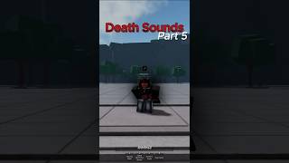 Death Sound P5 tsbg robloxstrongestbattlegrounds roblox deathsounds [upl. by Ahsehyt]