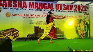 pranavalayam dance cover by manosrita roy [upl. by Airbmat]