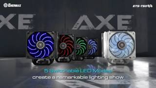 ENERMAX ETS T50 AXE CPU Cooler with 7 Patented Technologies Global Website [upl. by Nuawd]