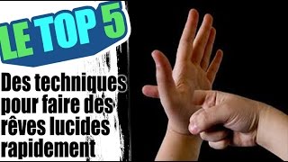 Le top 5 des techniques pour faire des rêves lucides rapidement [upl. by Venezia]