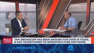 Broadcom is at a segment of the AI market where were addressing several hyperscalers CEO Hock Tan [upl. by Muhcon349]