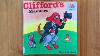 Ash reads Cliffords Manners by Norman Bridwell [upl. by Asnerek]