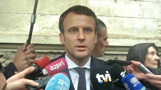 Macron sur la Shoah quotCe qui sest passé est impardonnable cela ne doit plus jamais advenirquot [upl. by Schaaff551]