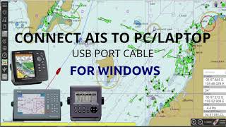 Sambung AIS kapal ke PCLAPTOP dgn alat murah RS422RS485 to USB bisa berlayar ke seluruh dunia [upl. by Downey]