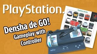 Densha de Go gameplay with controller 電車でGO Playstation PS1 [upl. by Thera969]