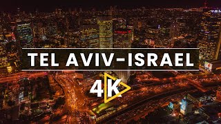 Tel Aviv Israel 🇮🇱 4K Video  Tel Aviv 4K Aerial view with Relaxing Music [upl. by Annhoj]