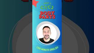 Oneminute English  Body parts C1C2 level buildvocab improveyourvocab learnnewwords [upl. by Namruht970]