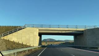 A487 Caernarfon Bypass southbound up to Bontnewydd [upl. by Annaes]