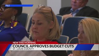 St Louis County Council approves budget cuts [upl. by Otreblada]