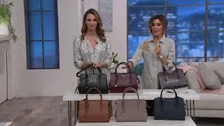 RADLEY London Liverpool Street Leather Satchel Handbag on QVC [upl. by Alaster235]