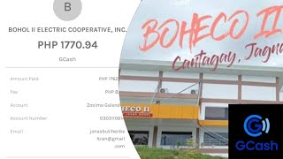 How to pay BOHECO II bill using GCASH Complete Guide [upl. by Llemmart]