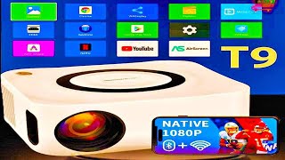 Borrego T9 Android Projector 4K Results [upl. by Blaire751]