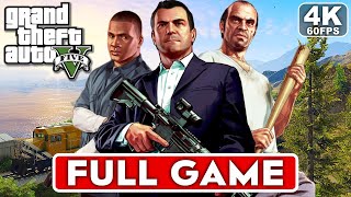 GTA 5 Gameplay Walkthrough FULL GAME 4K 60FPS  No Commentary [upl. by Bopp168]