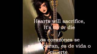 Rebel Love Song  Black Veil Brides Sub español e ingles [upl. by Rediah]