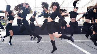 富山グラウジーズ GOW ダンススクール 7チーム目 「滑川すべらないグルメフェス」横動画 2023年10月29日 [upl. by Dyun]