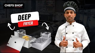 Deep Fryer Machine  Commercial Deep Fryer Machine  Live Demo [upl. by Plerre]