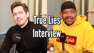 Steve Howey amp Omar Miller on TRUE LIES James Cameron Matthew Lillard WonderCon 2023 Interview [upl. by Sral]