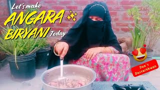 Lets make Angara Biryani today [upl. by Tonnie428]