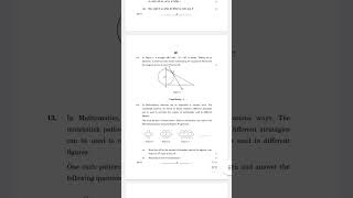 cbse class 10 board exam previous year question PYQS for 202425 cbseboard mathspyqcbse [upl. by Sissy44]