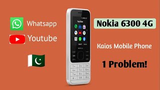 Nokia 6300 4G WhatsApp Wala Phone  Nokia 6300 4G Price in Pakistan Review Spces Baloch Saab Tv [upl. by Acherman437]