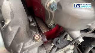 Toyota  HINO N04C engine number location and chassis number location [upl. by Ahserak240]