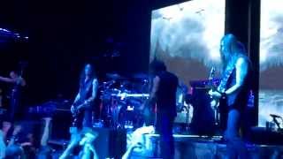 Amorphis  Weeper on the Shore Moscow 181014 [upl. by Ayenet]