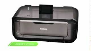 Canon Get Started  Wireless printing set up on your PIXMA printer [upl. by Euqnomod]