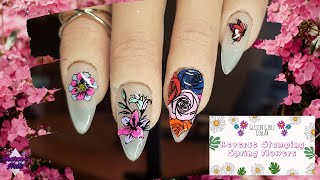 Reverse Stamping with Gel Polish [upl. by Asseral171]