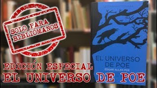 EDICIÓN ESPECIAL DE CUENTOS DE EDGAR ALLAN POE SOLO PARA BIBLIÓMANOS [upl. by Starlene]