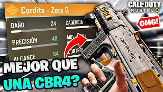 CORDITE  TIENES QUE USAR YA LA CORDITE EN RANKED EN COD MOBILE LA MEJOR CLASE PARA LA CORDITE CODM [upl. by Ardnoek]