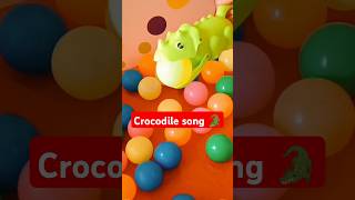 Crocodile song for kids 🐊 kidssongs kidssong song kidssongsbengali kidssongsa shorts [upl. by Maleki]