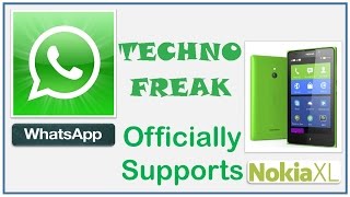 Install Whatsapp In Nokia XL Nokia X Nokia X amp Nokia X2 [upl. by Aihtennek325]