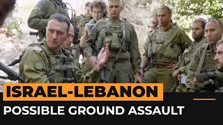 Israeli army boss tells troops to prepare for possible Lebanon push  AJ shorts [upl. by Ahsiela]