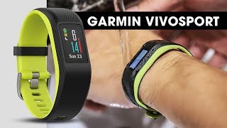 Trên tay Garmin Vivosport l Nhỏ gọn  Siêu tiện dụng cho anh em Gymer [upl. by Sabanrab598]