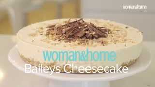 Woman amp Home Baileys Cheesecake Recipe [upl. by Ishmul]