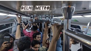 RCB fans after winning  RCB chants in Delhi metro rcb rcbfans delhimetro [upl. by Ainav]