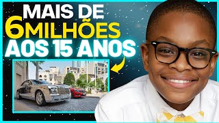 ELE FEZ R6 MILHÕES AOS 15 ANOS  Moziah Bridges  Jovens Empreendedores 3 [upl. by Hosbein]